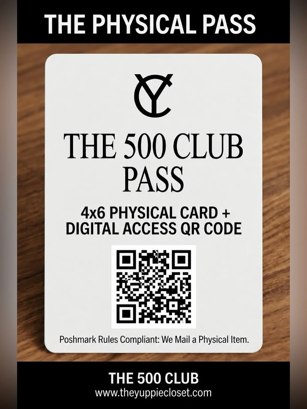 THE YUPPIE CLOSET welcome 500